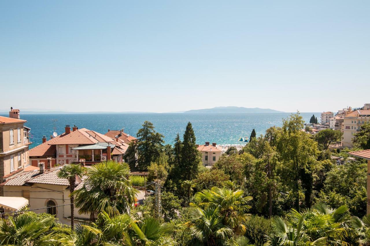 Penthouse And Piano Nobile Prkg Wifi Garden Near Beach Away From Roads Opatija Buitenkant foto